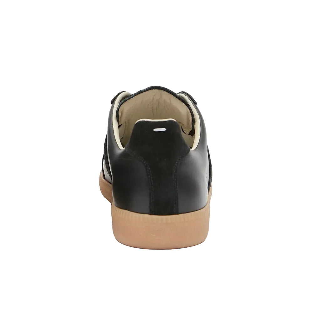 Maison Margiela - Replica leather and suede Black sneakers