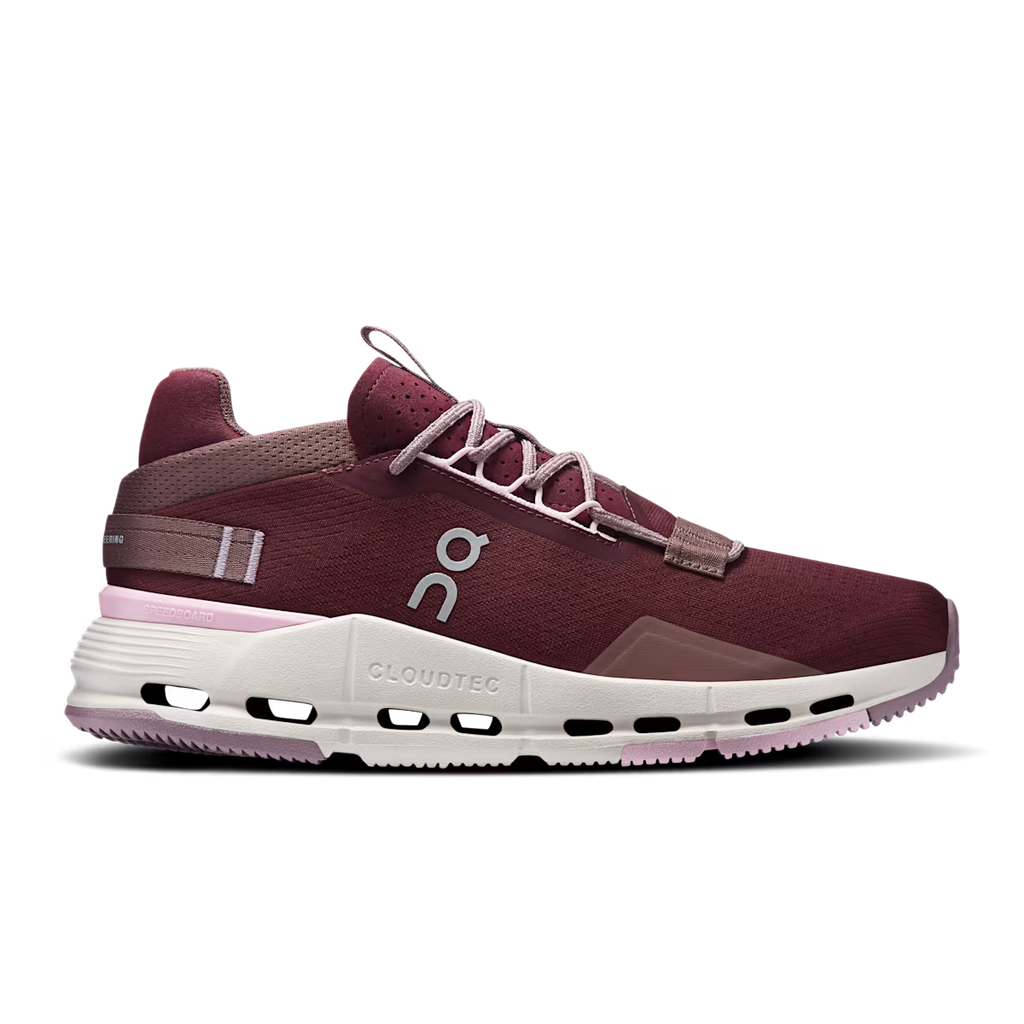 On Running Cloudnova 2 Maroon Peony