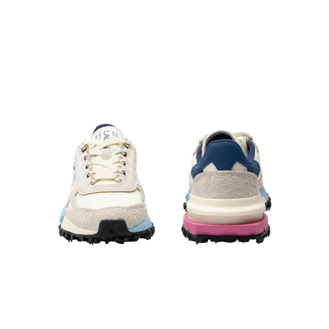 Lacoste Elite Active "Off White/ Pink/ Blue"