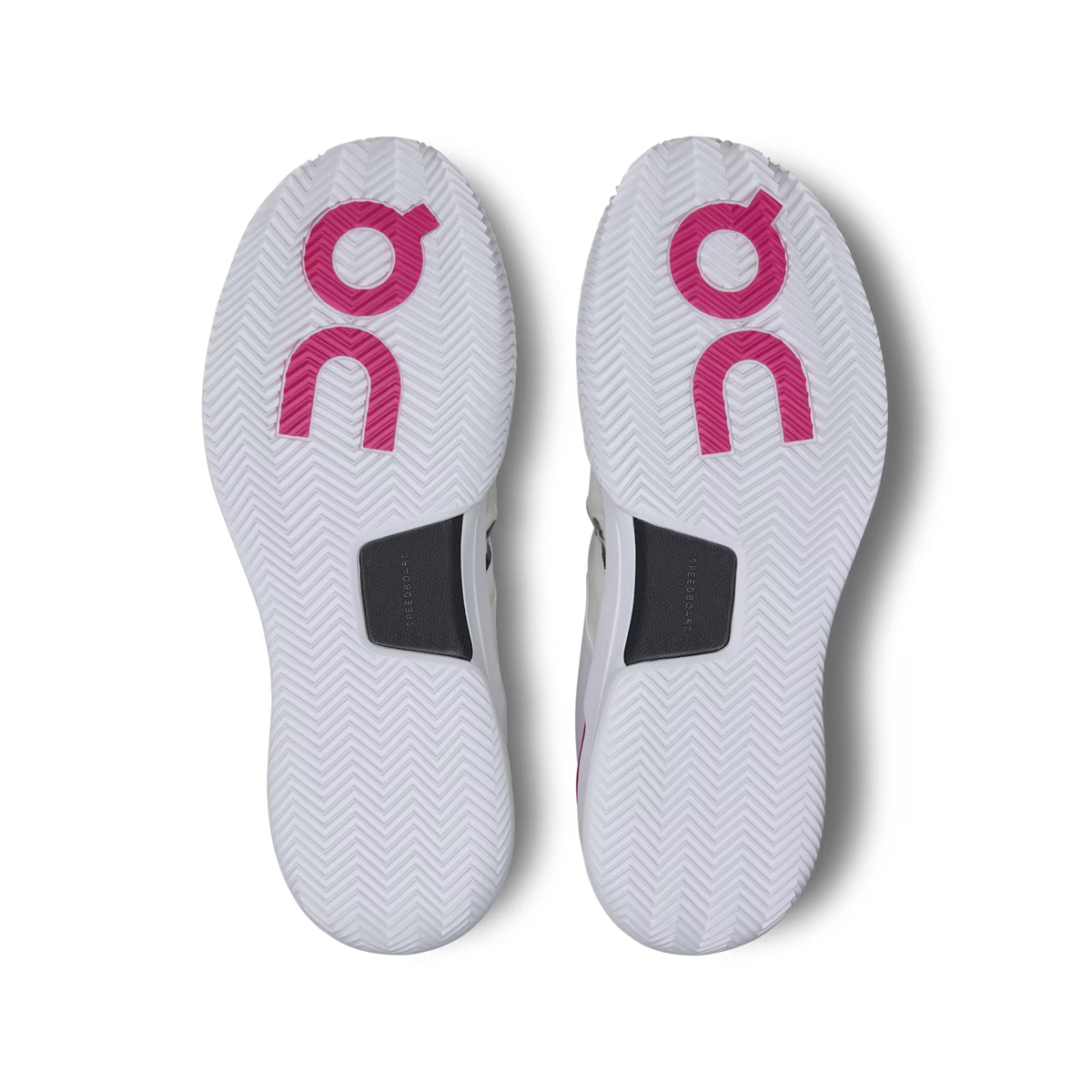 on Running On The Roger in Pink and White