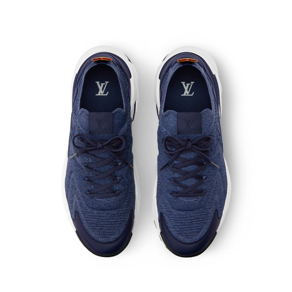 Louis Vuitton Tatic Knit Sneaker Navy