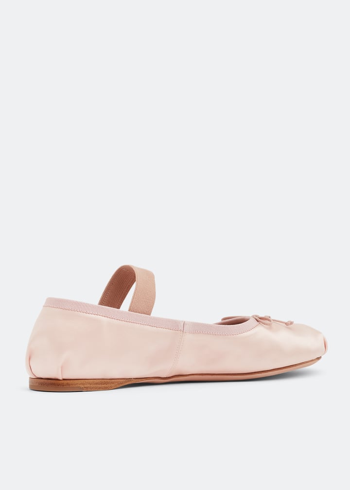 MIU MIU Satin ballerinas