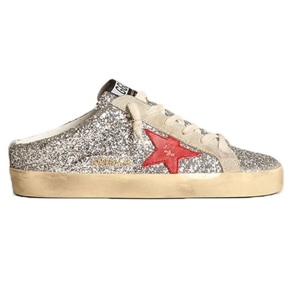 Golden Goose
Women's Super Star Sabot Glitter Sneakers