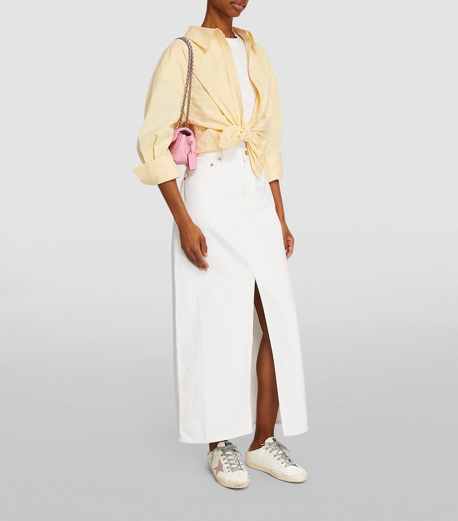 Golden Goose Leather Superstar Sabot Sneakers